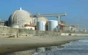 View of the San Onofre Nuclear Power Pla