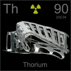 Thorium element — fuel for LFTR nuclear reactors