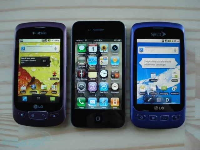 LG Optimus S Android smartphone